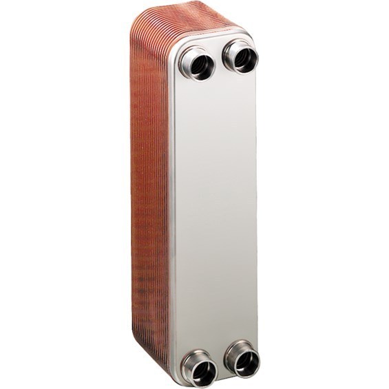 LL820G12  - Liquid-to-Liquid copper brazed plate heat exchanger