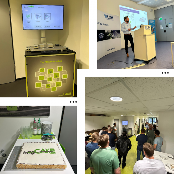 Impressions from the UKPL visit at neoLASE Impressions from the UKPL visit at neoLASE