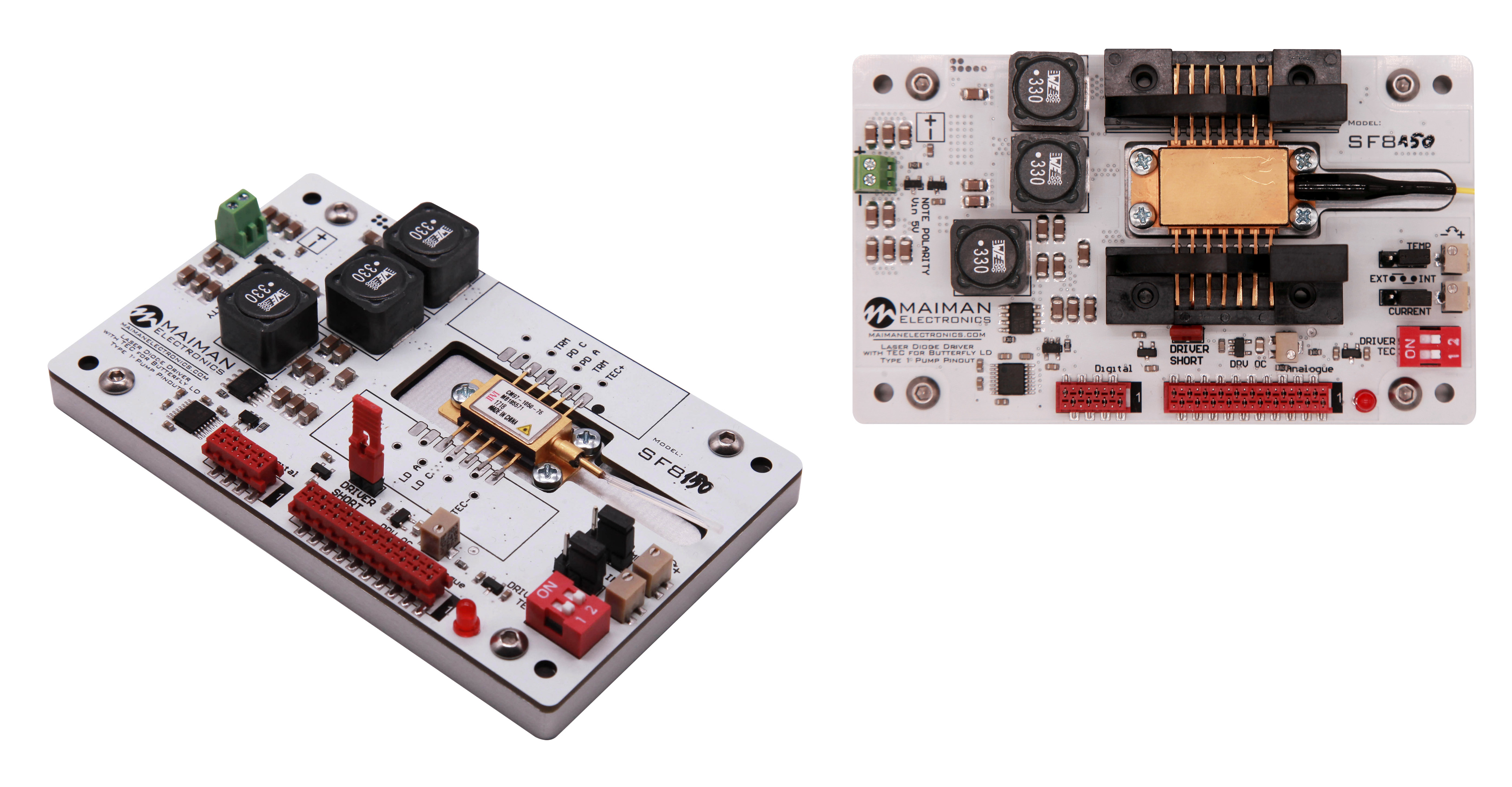 SF8XXX Laser Diode Drivers and TEC Temperature Controllers