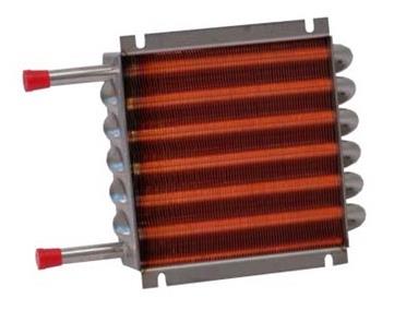 4110G10SB Heat Exchanger - 4000 Series - Stainless Steel Tubes, Copper Fin