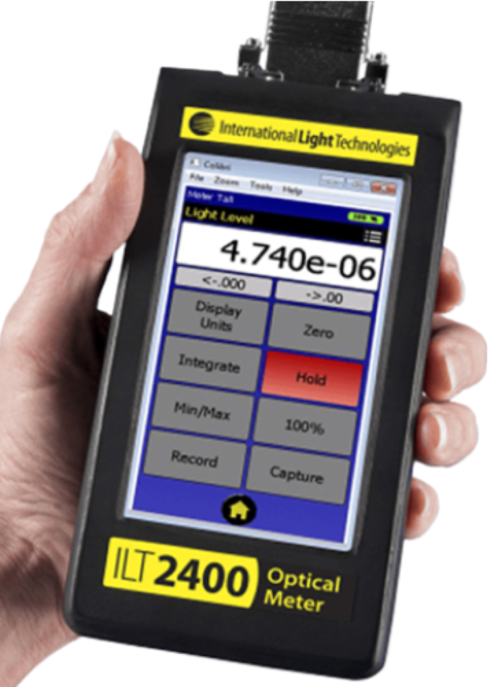 ILT2400 Handheld Light Meter and Optometer Series