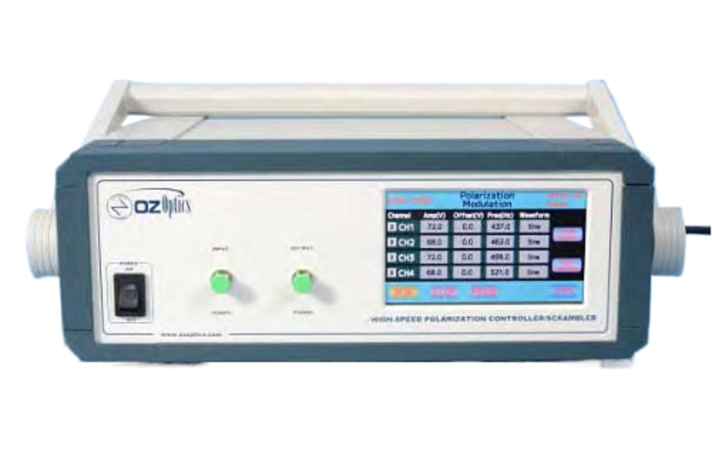 HSPC-1000 High-Speed Benchtop Polarization Controller/Scrambler