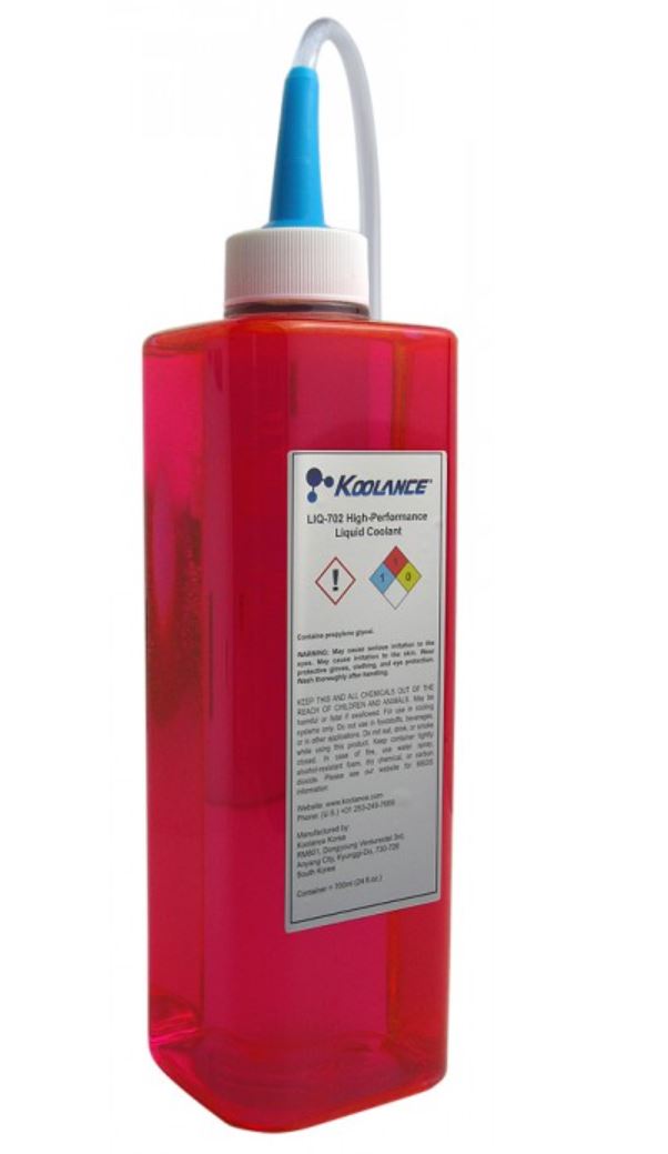 LIQ-702RD-B  Koolance Liquid Coolant UV Red 700 ml (24 fl oz)