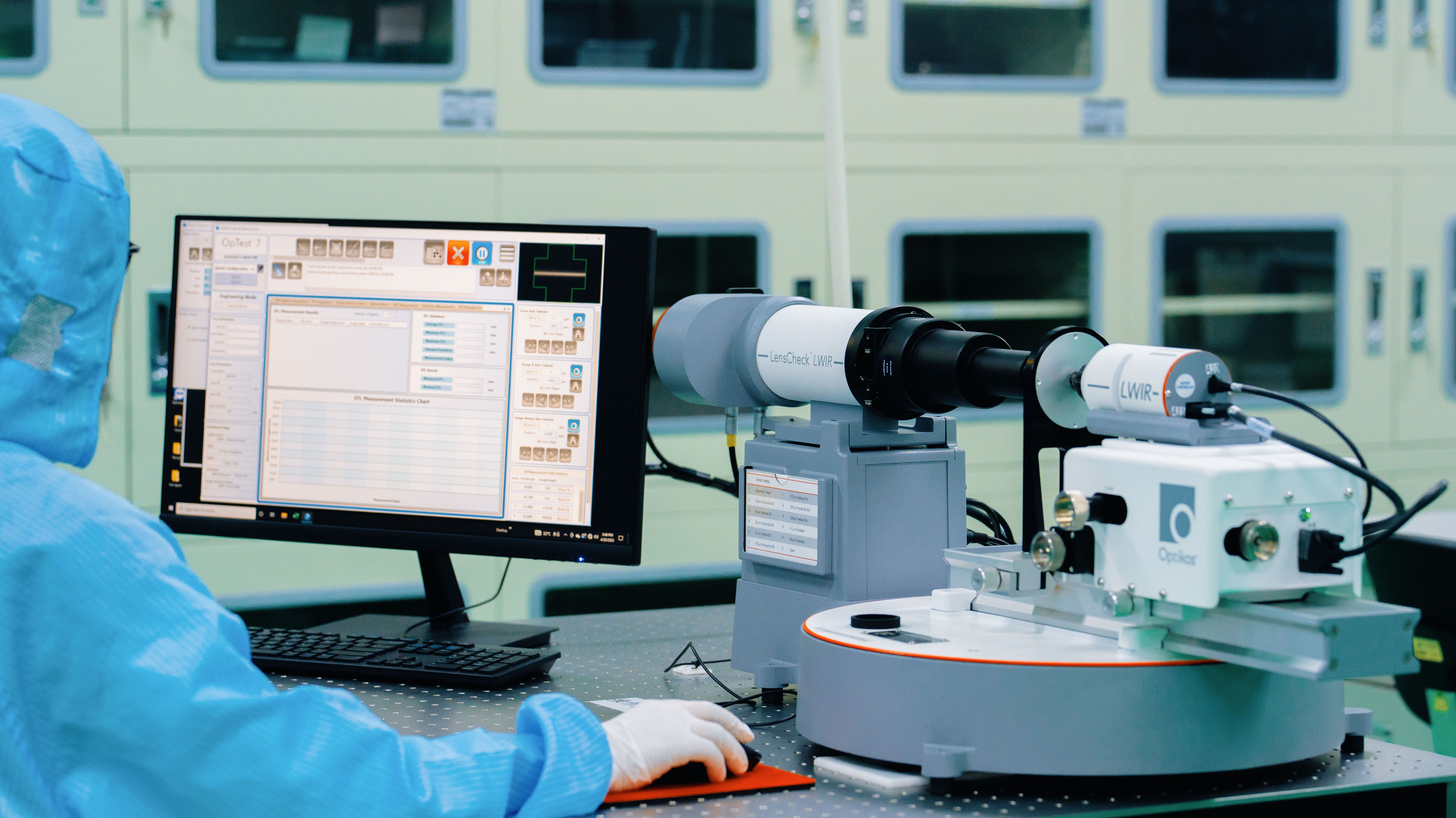 Photo of building optical assemblies at GH Optics Photo of building optical assemblies at GH Optics