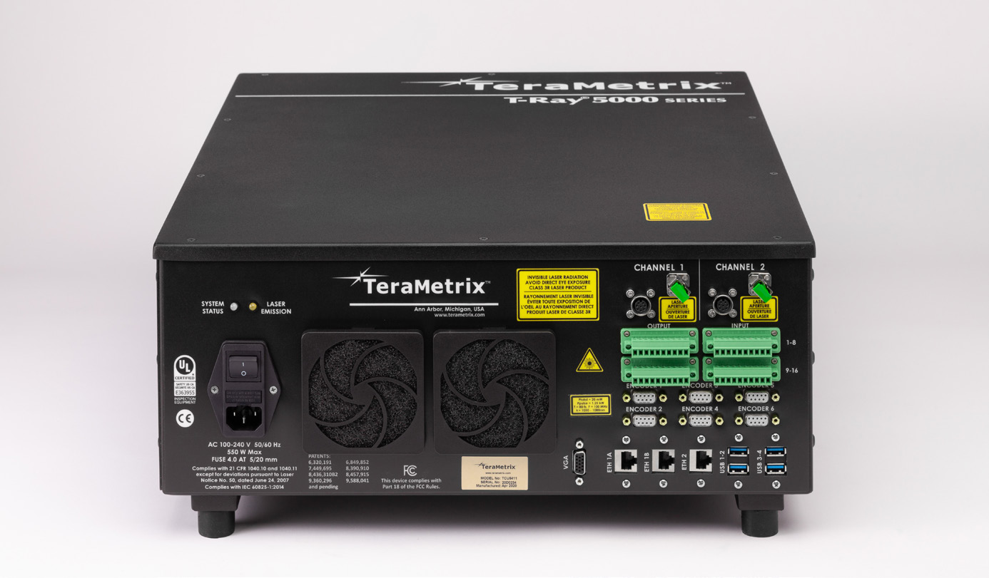 T-Ray® 5000 TCU52nm/TCU54nm Control Units for Terahertz Gauging & Imaging T-Ray® 5000 TCU52nm/TCU54nm Control Units for Terahertz Gauging & Imaging