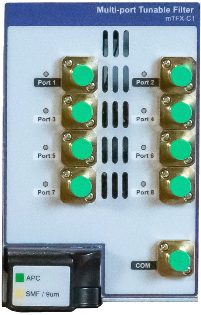 mTFX-C1 MAP Benchtop Tunable Filter Modules