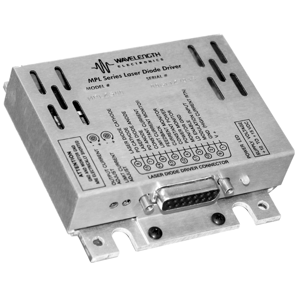 250mA Laser Diode Driver, RMS Noise and Ripple - MPL250