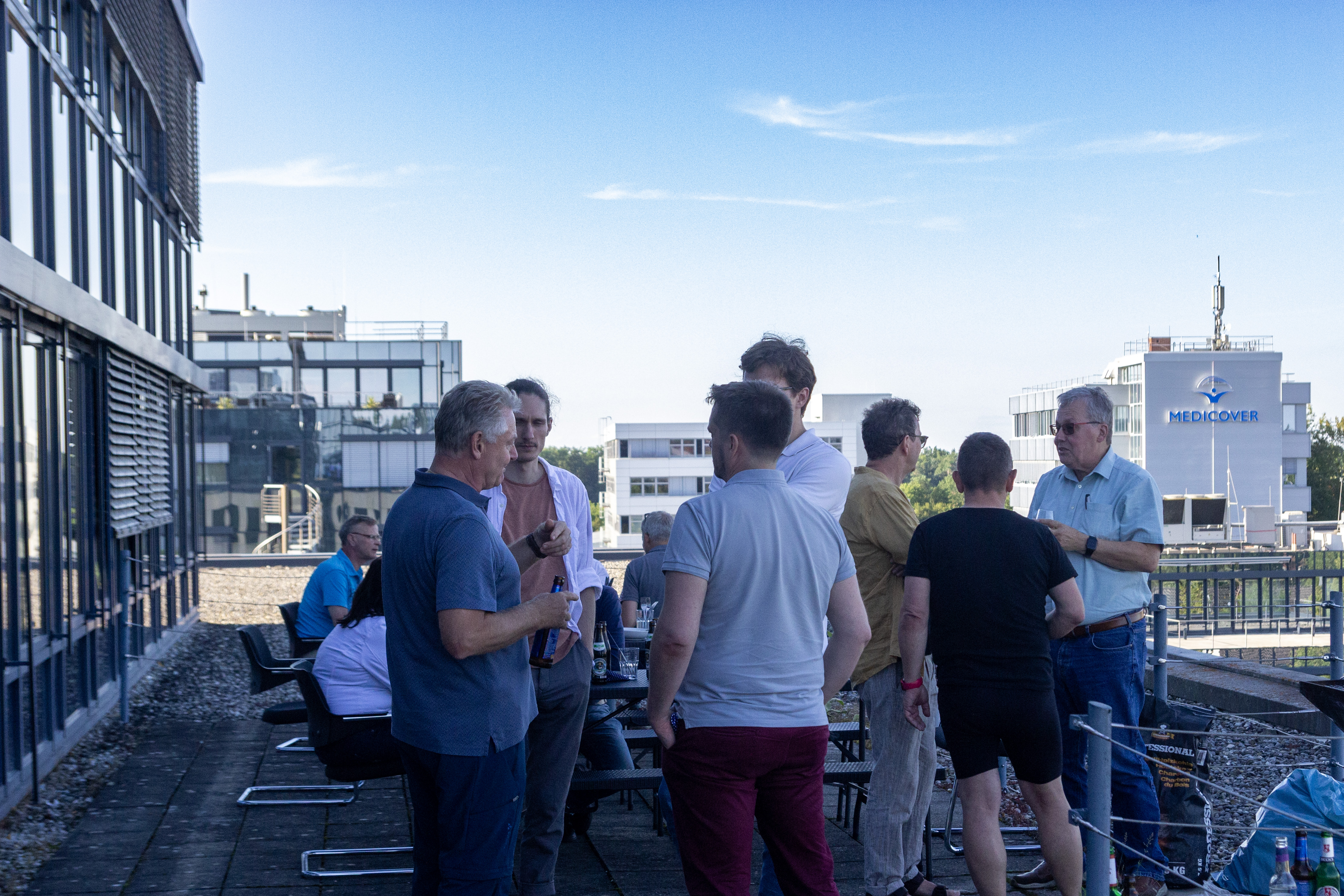 Summer Barbecue at AMS Headquarter Martinsried