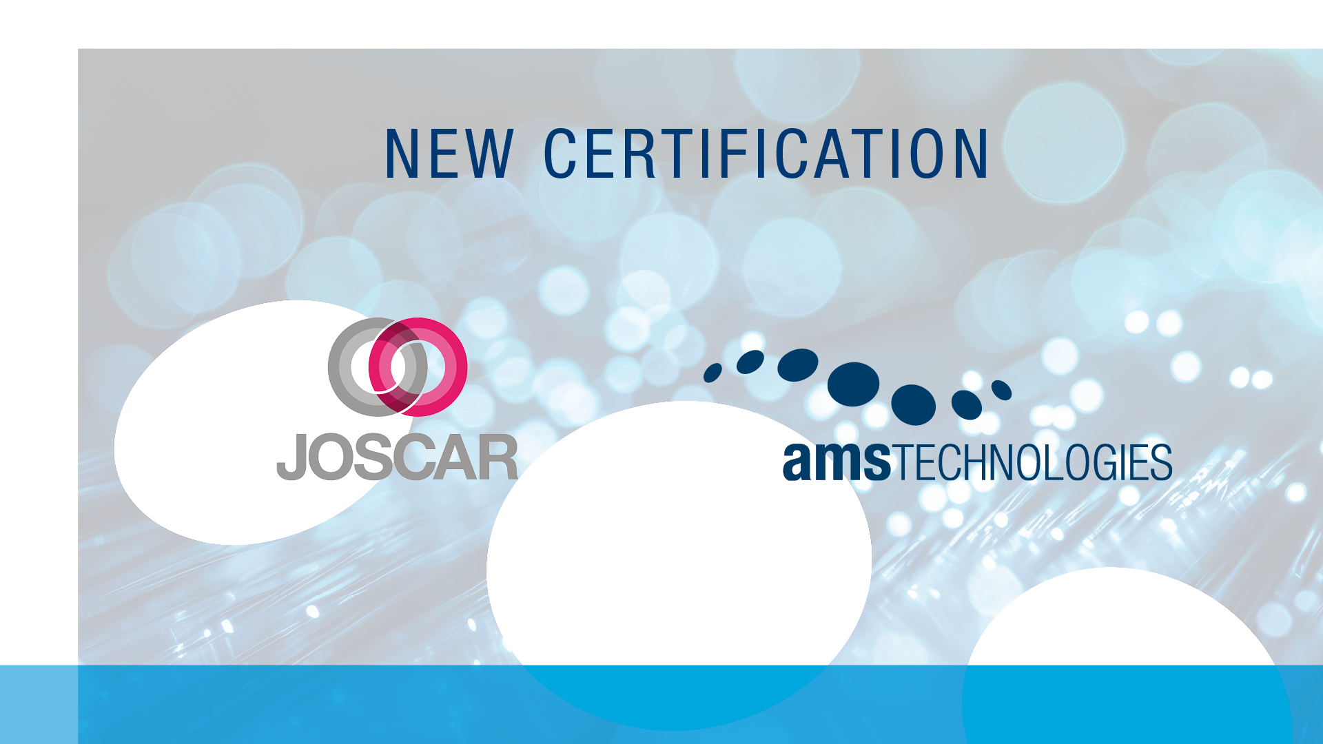 AMS Technologies is now JOSCAR-Certified AMS Technologies is now JOSCAR-Certified
