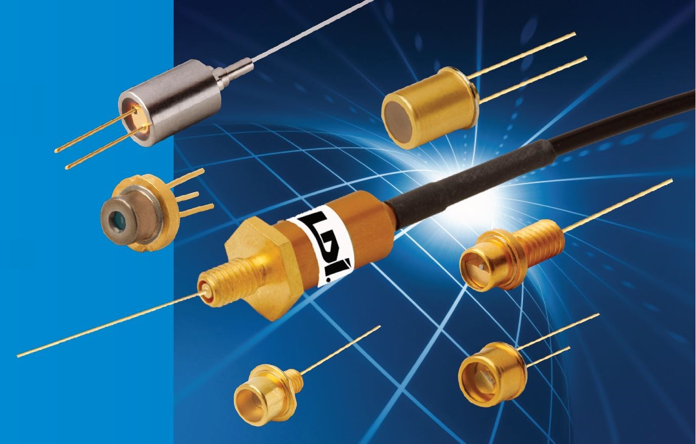 CVLL Series 1550 nm High-brightness Pulsed Laser Diodes