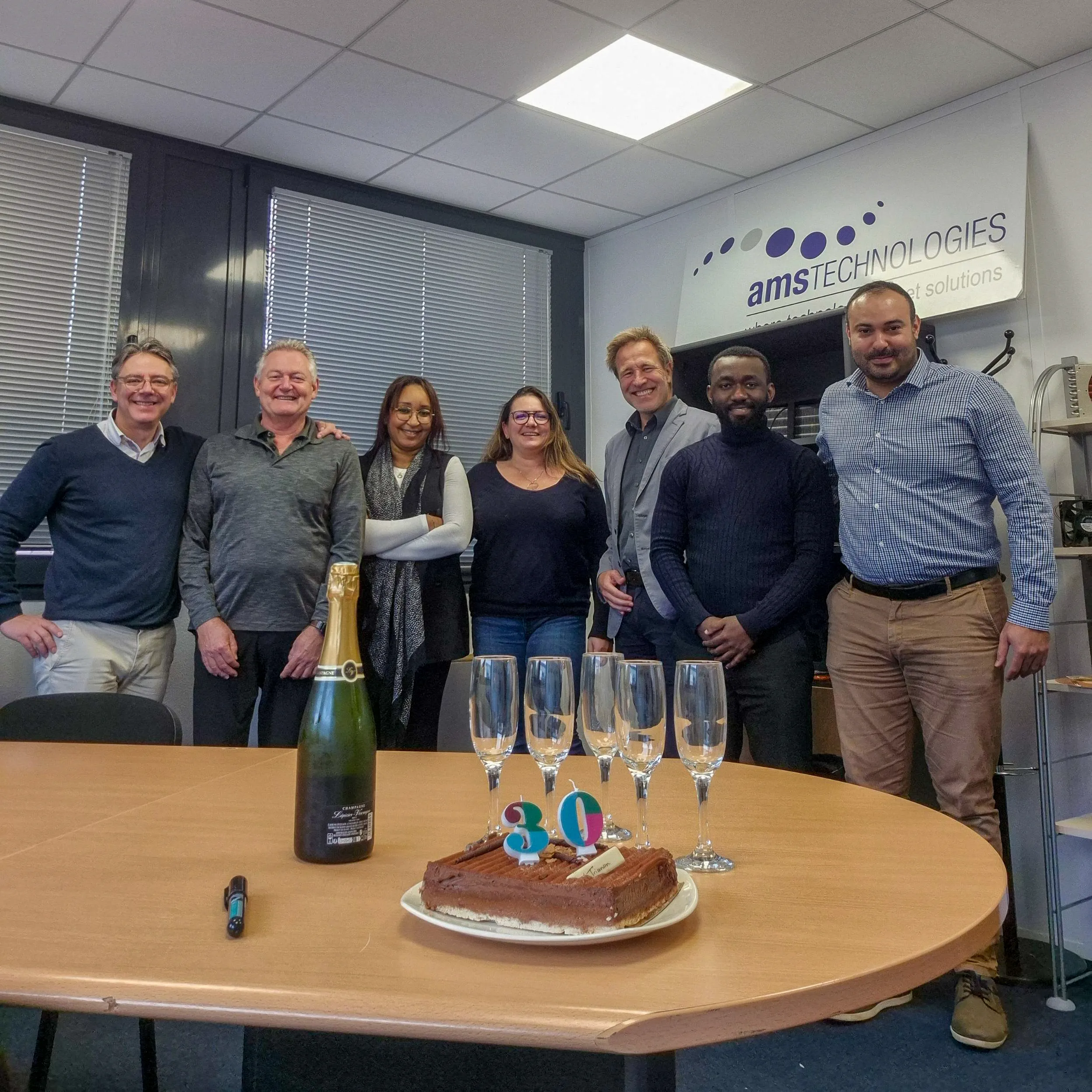 AMS France Celebrates 30 Years of Success