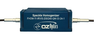 In-Line Multimode Fiber Speckle Homogenizer