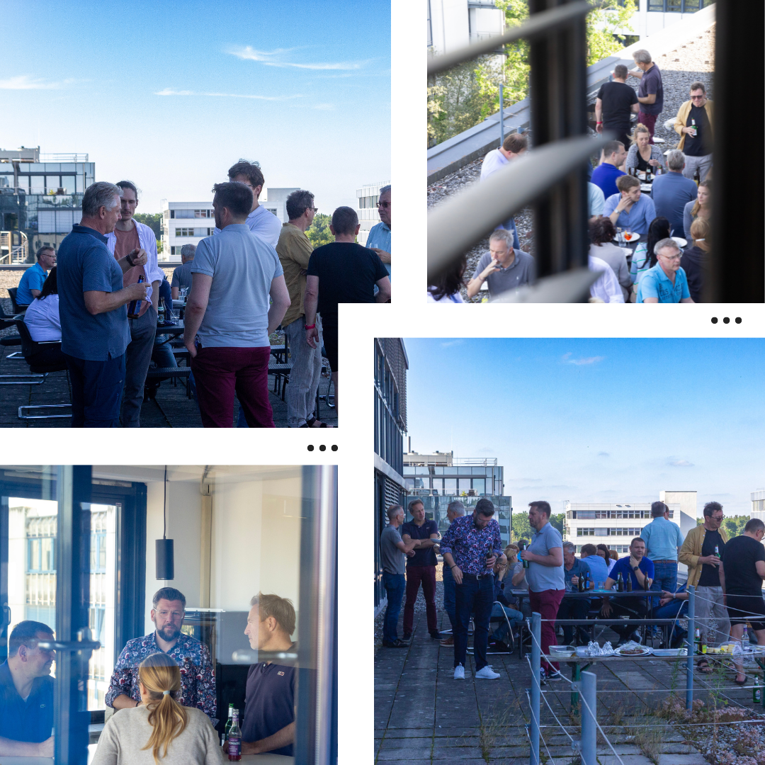 Summer Barbecue at AMS Headquarter Martinsried