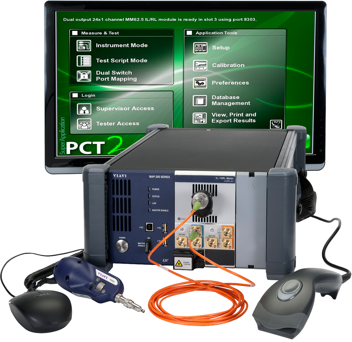 mORL-A1/mIL-A2 MAP Benchtop IL and RL Test Solutions